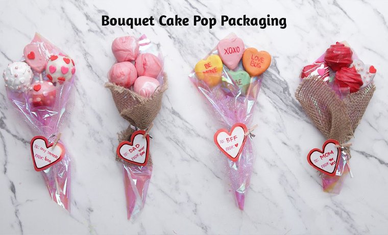 bouquet cake pop packaging