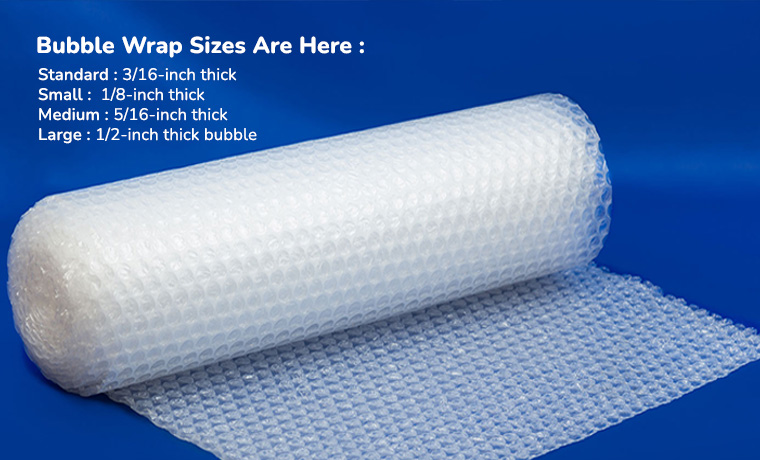 bubble wrap dimensions