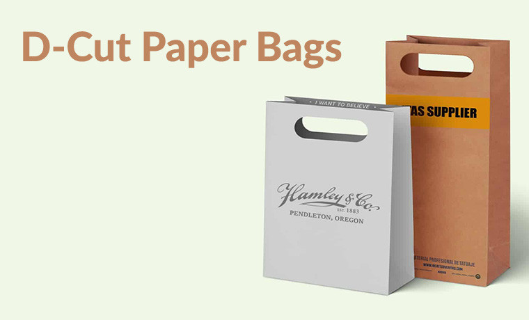 d cut paper bags