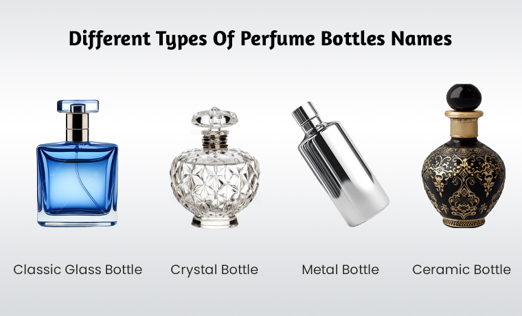 different types of perfume bottles names