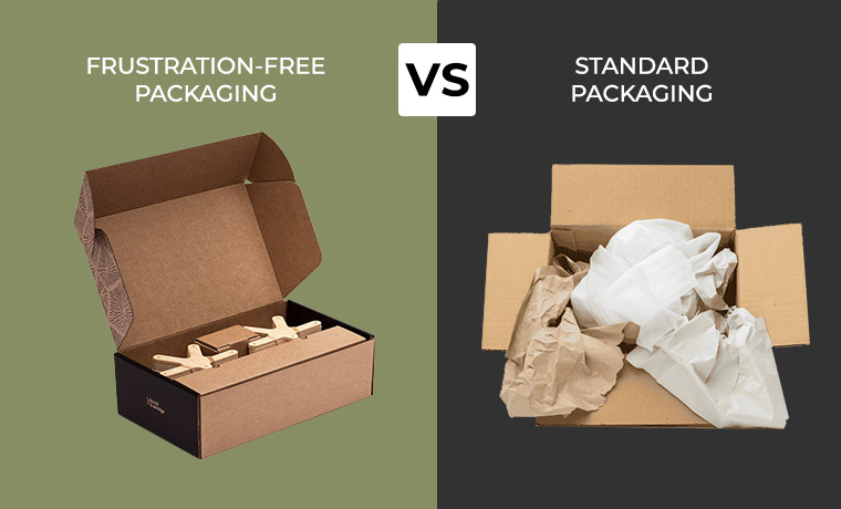 Frustration Free Packaging VS Standard Packaging