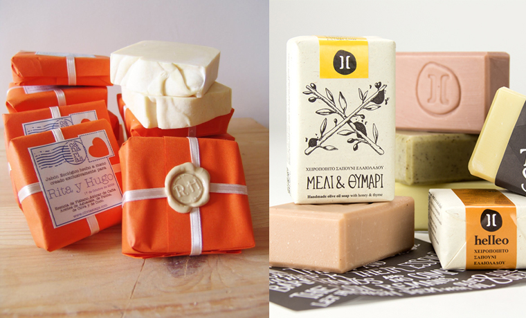 how to package homemade soap