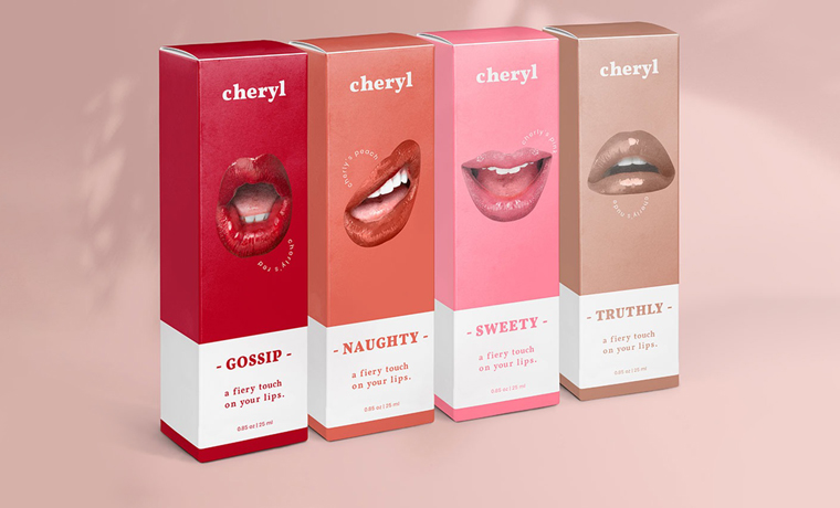 personalized lip gloss packaging