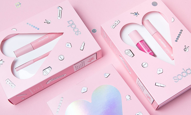 pink packaging beauty products