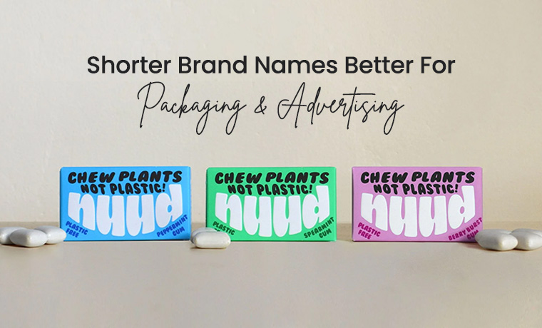 Shorter Brand Names Better For Packaging 