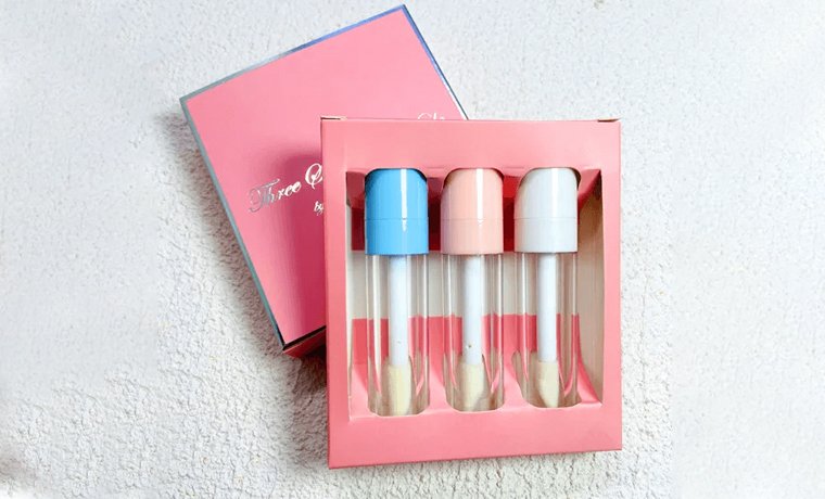 transparent lip gloss packaging