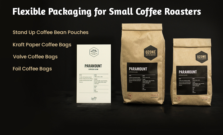 types of flexible packaging for small coffee roasters