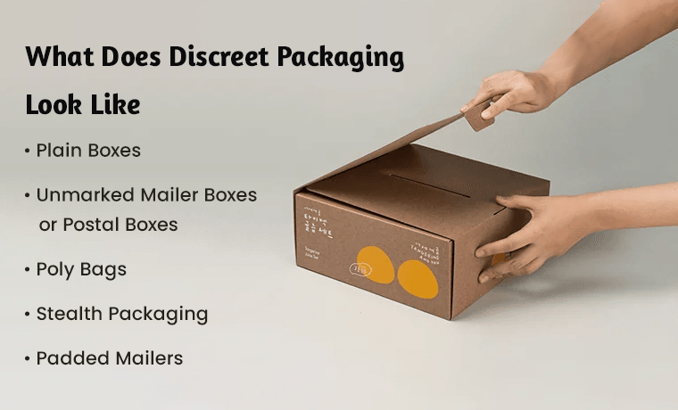 what does discreet packaging look like