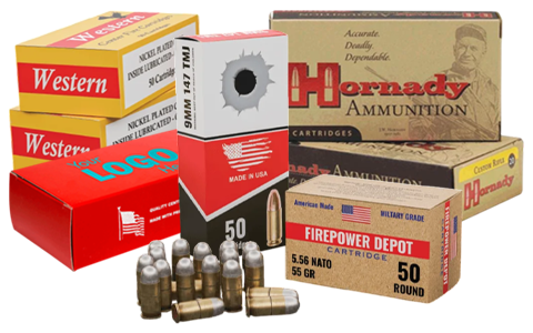 ammo cardboard boxes