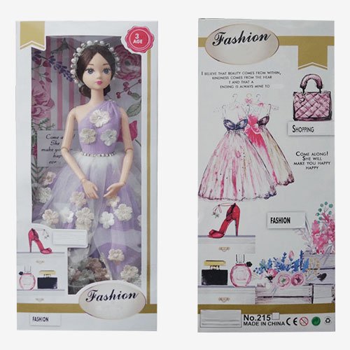 barbie doll packaging boxes