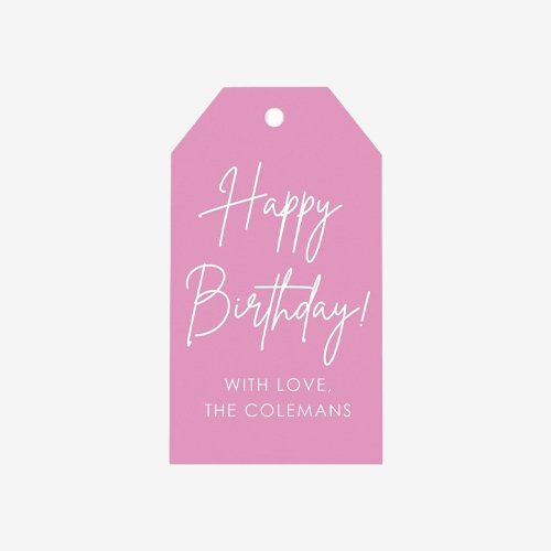birthday gift tags