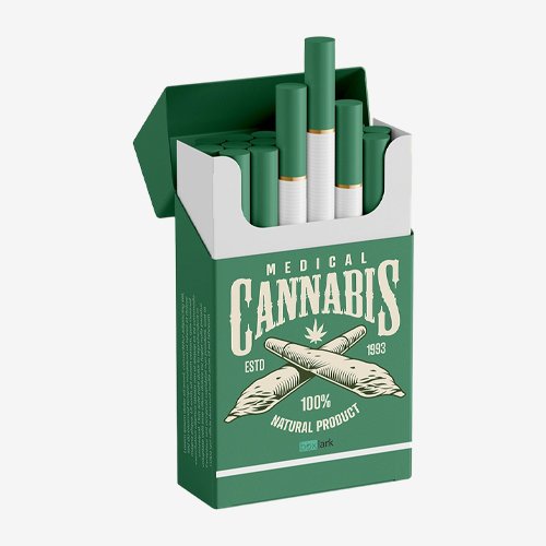 cannabis cigarette box