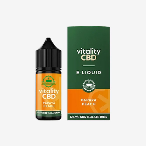 cbd e liquid bottle packaging