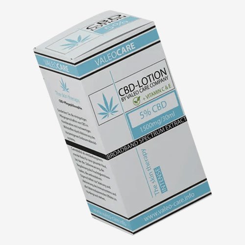 cbd lotion boxes