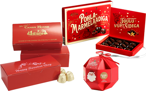 christmas candy boxes