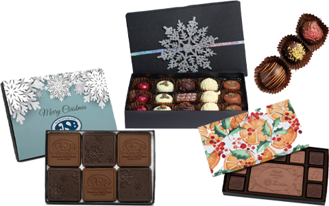 christmas chocolate boxes