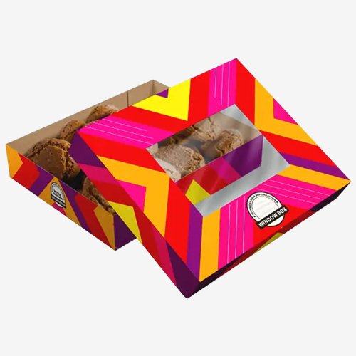 cookie boxes with window