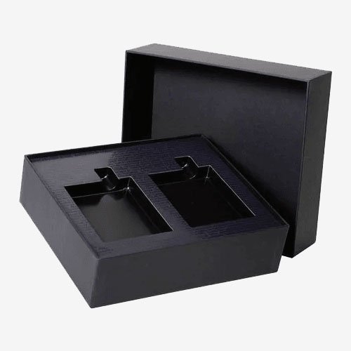 custom black cardboard packaging