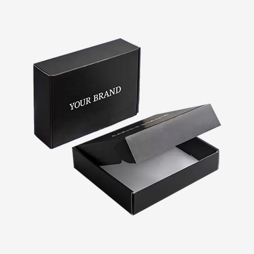 custom black mailer boxes