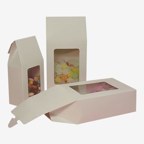 custom candy boxes with windows