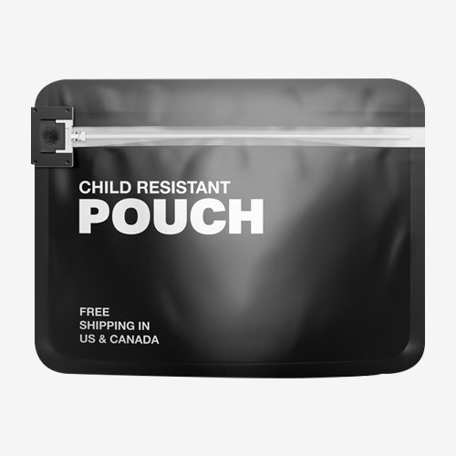 custom child resistant stand up pouches