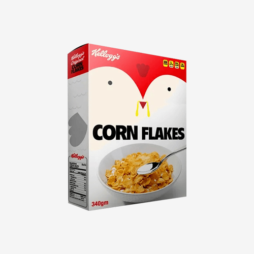 custom corn flakes cereal boxes