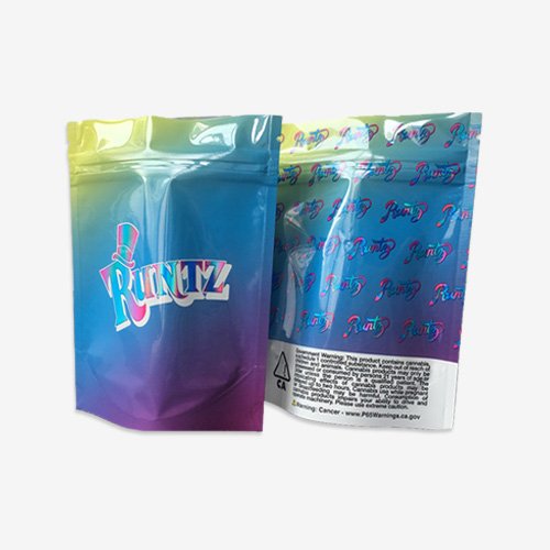 custom holographi -myla bags