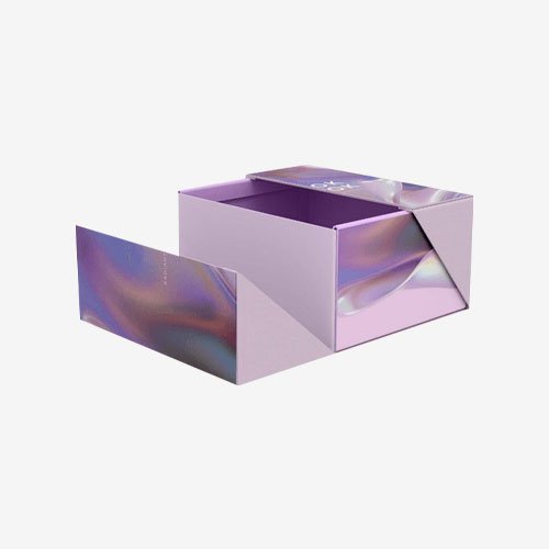 custom holographic rigid boxes