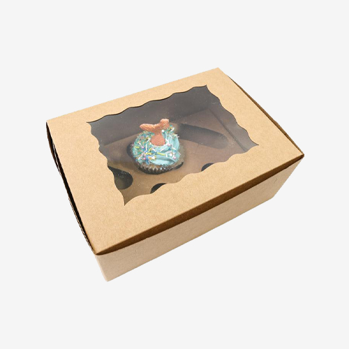 custom kraft cupcake boxes wholesale