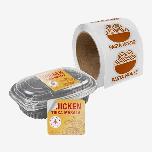 custom labels for food packaging