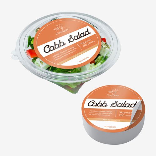 custom printed food labels