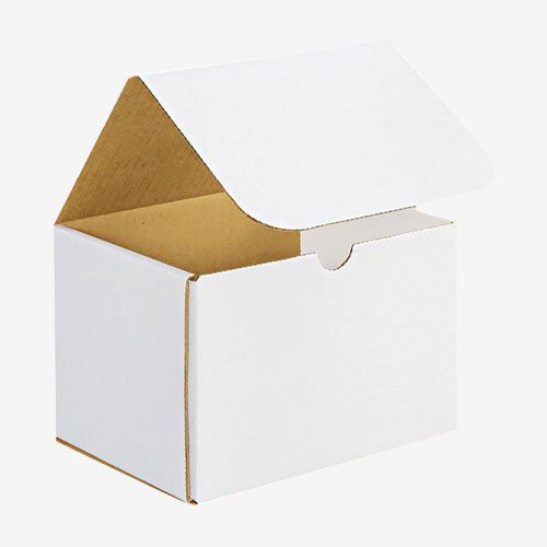 custom white corrugated packaging