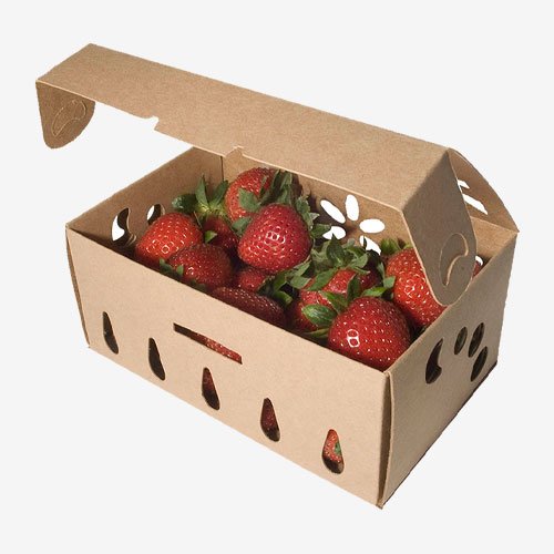 customized strawberry boxes