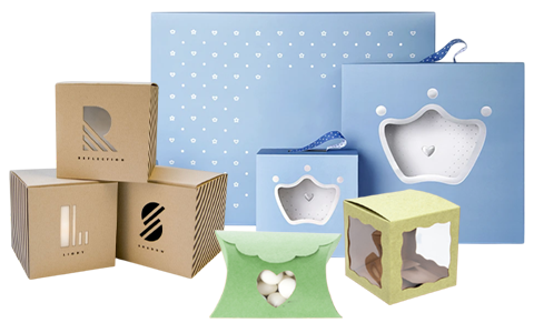 die cut boxes