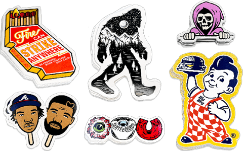 die cut stickers