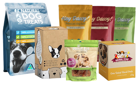 dog treat packaging