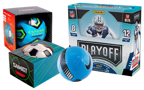 football boxes