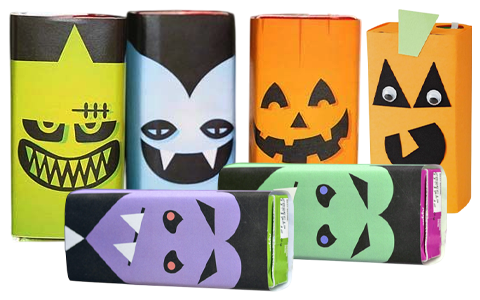 halloween juice boxes