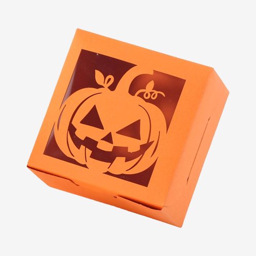 halloween treat boxes with window