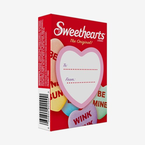 heart shaped valentine candy boxes