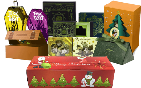 holiday chocolate gift boxes