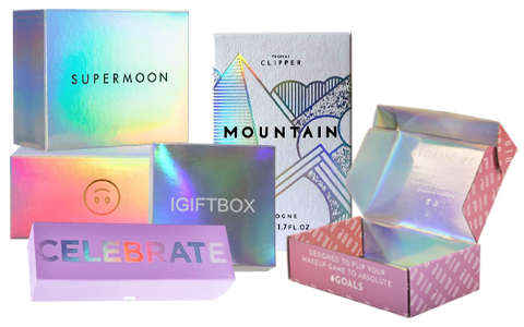 holographic foiling boxes