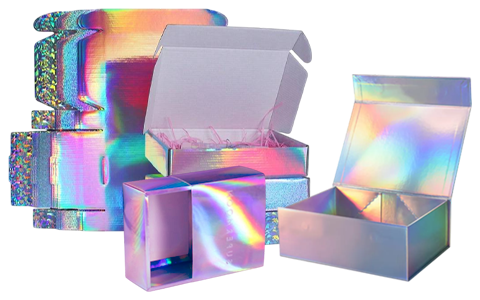 holographic shipping boxes