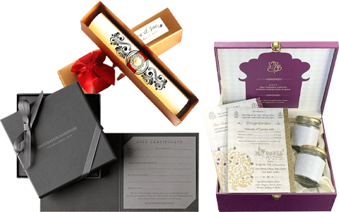 invitation boxes