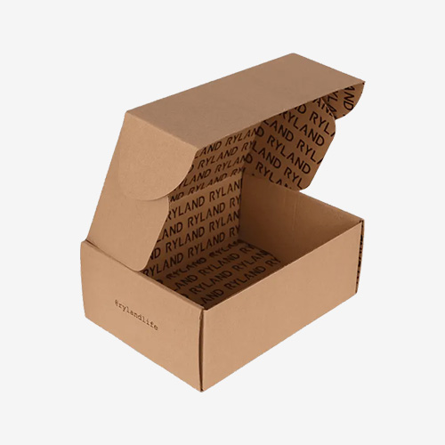 kraft mailer packaging boxes