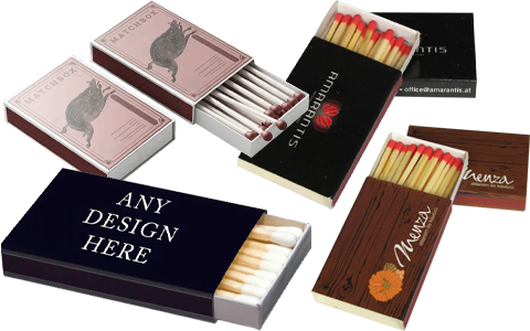 match boxes