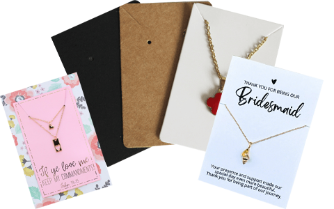 necklace card