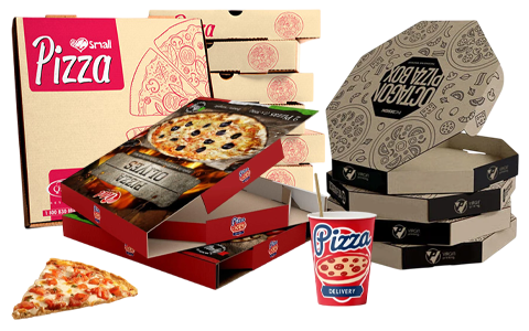 pizza boxes