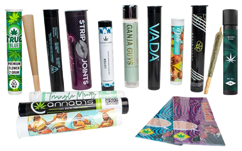 pre roll packaging labels