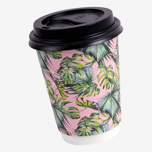 printed double wall coffee cups